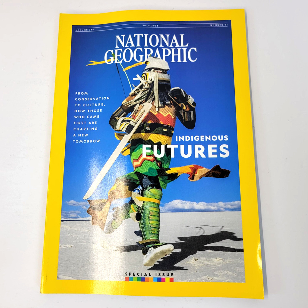 National‎ Geographic Magazine July 2024 Indigenous Futures Special Back Issue